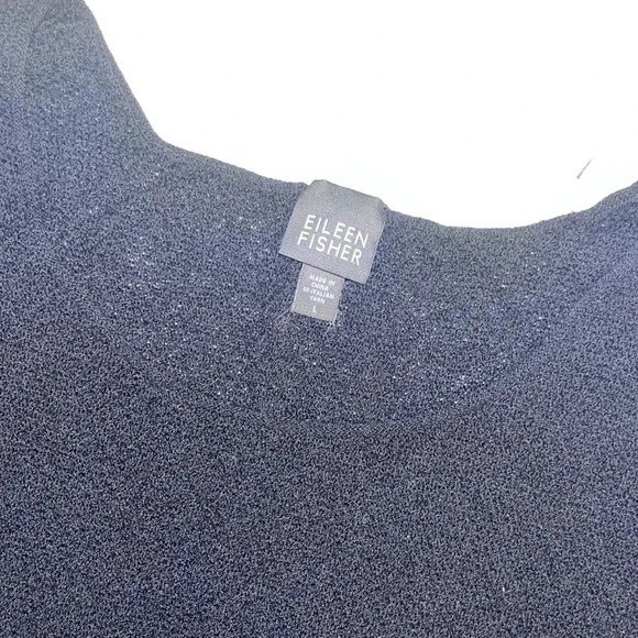 EILEEN FISHER black top size large - Picture 2 of 3
